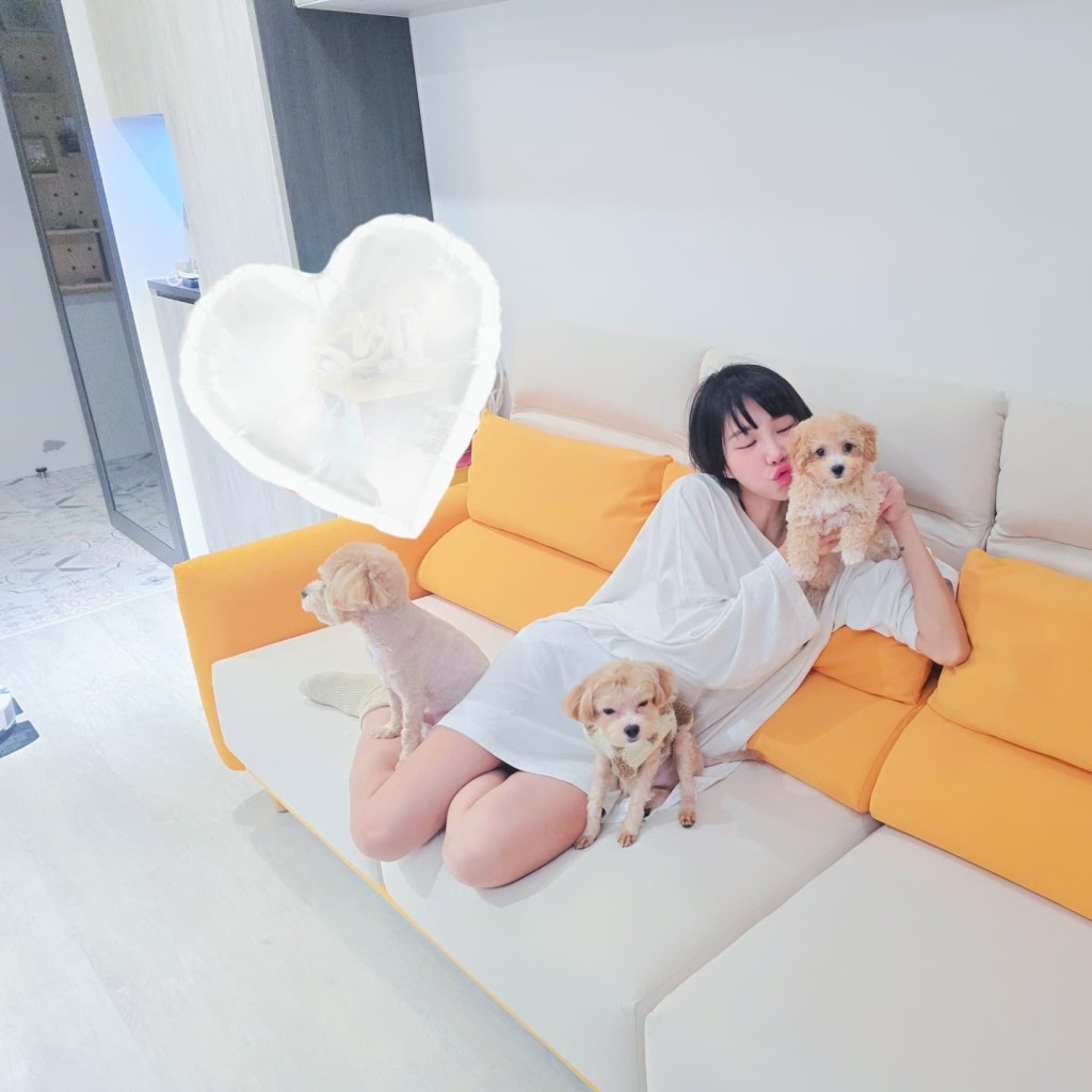 筠熹遇到被愛犬咬傷事故。 筠熹遇到被愛犬咬傷事故。