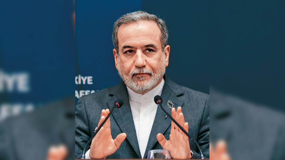 伊朗外交部長阿拉格齊。 路透社