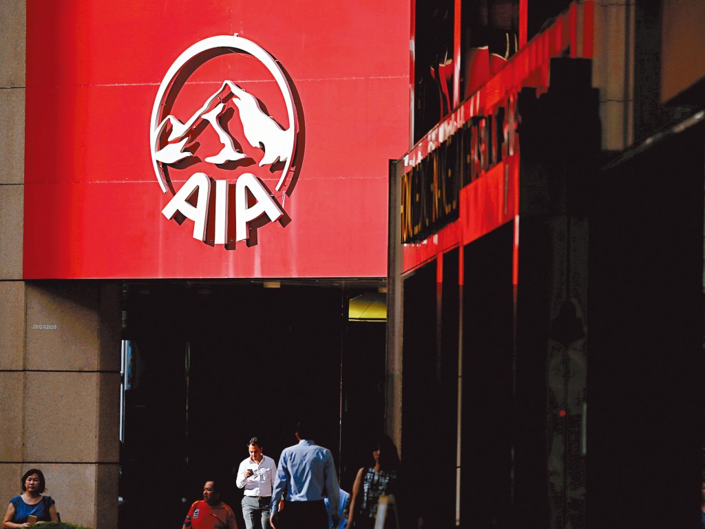 ADR｜个别发展友邦跌1%