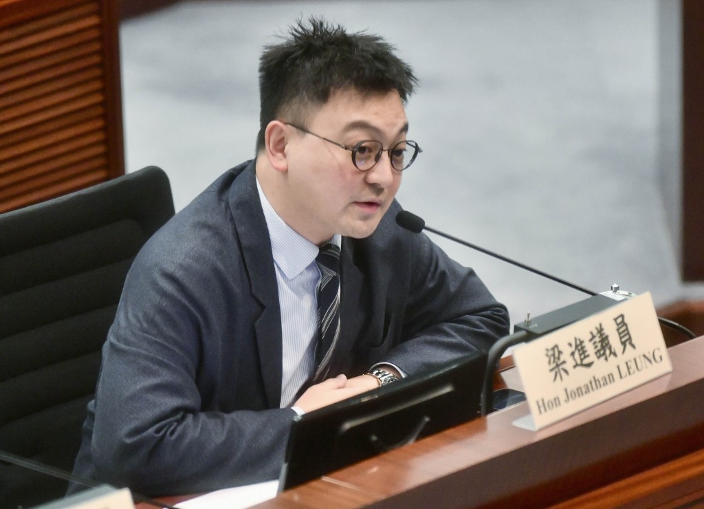 自由党饮食界议员梁进。资料图片