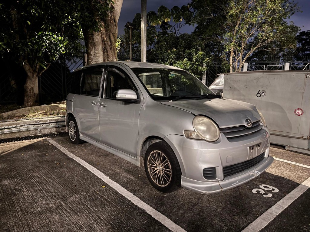 涉案車輛。警方提供 涉案車輛。警方提供