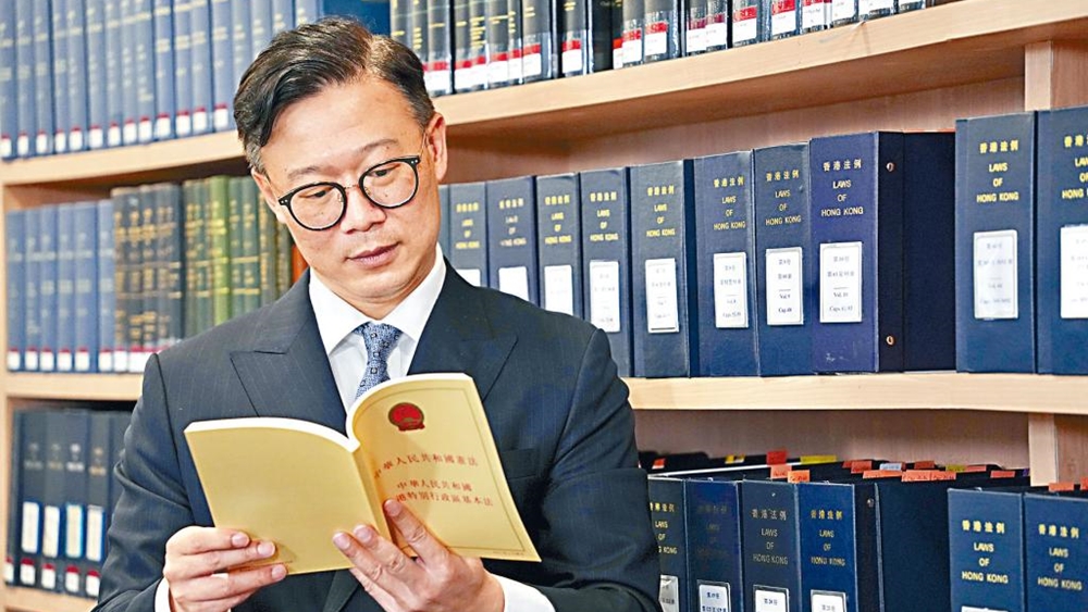 張國鈞認為司長及副司長,可以大律師和律師角度做好分析和工作,正如推廣法治教育。