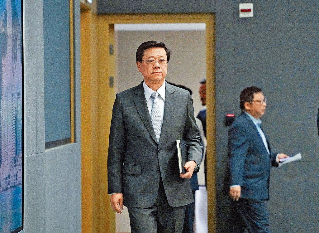 李家超表示，有信心港大能夠處理好內部管理事宜。
