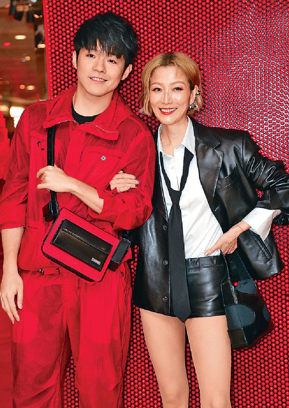 ■Ian前日與Sammi同場出席活動。
