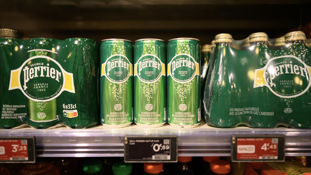Perrier污染醜聞調查報告出爐。 法新社