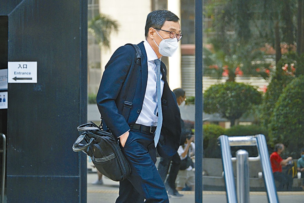 科技園公司行政總裁黃克強，昨日繼續作供。