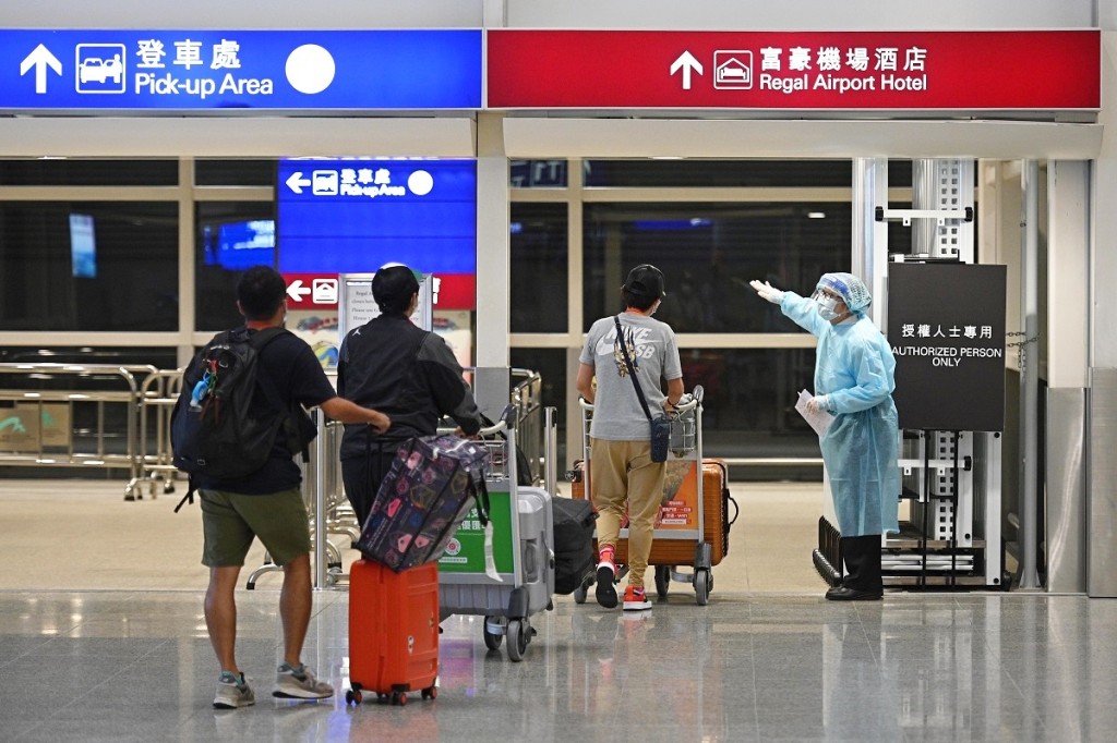 國泰航空貴賓室女職員染Delta變種病毒。資料圖片