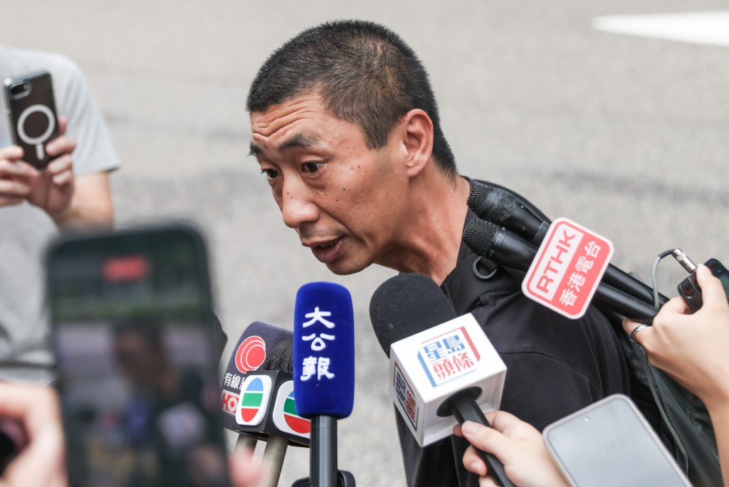 宏泰閣居民歐陽先生。 宏泰閣居民歐陽先生。