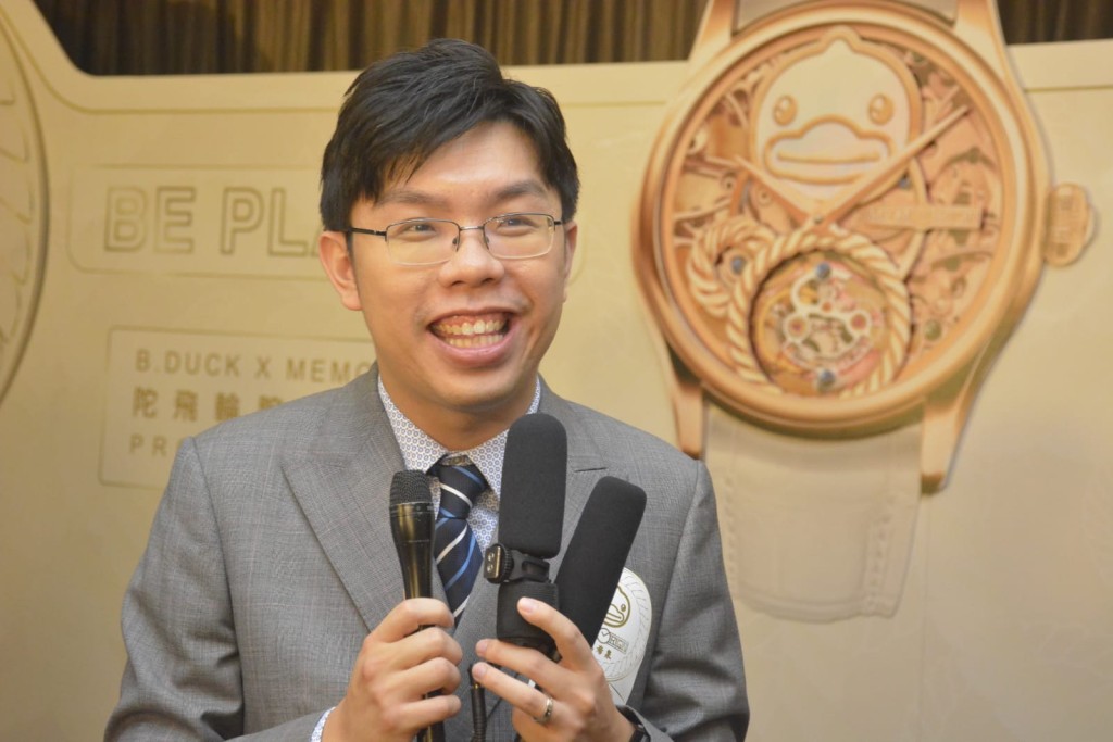 萬希泉鐘錶創辦人沈慧林。