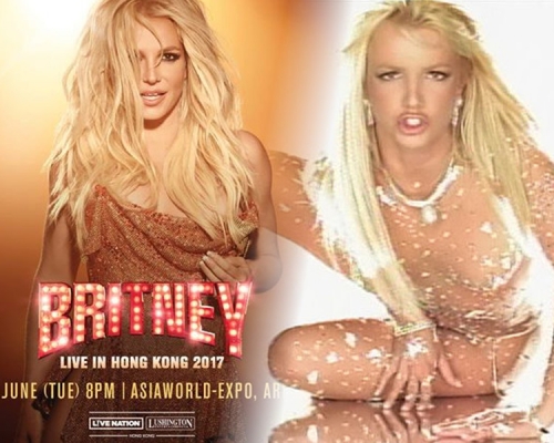 Britney Spears終於來到香港開騷,公開發售則是4月24日。
