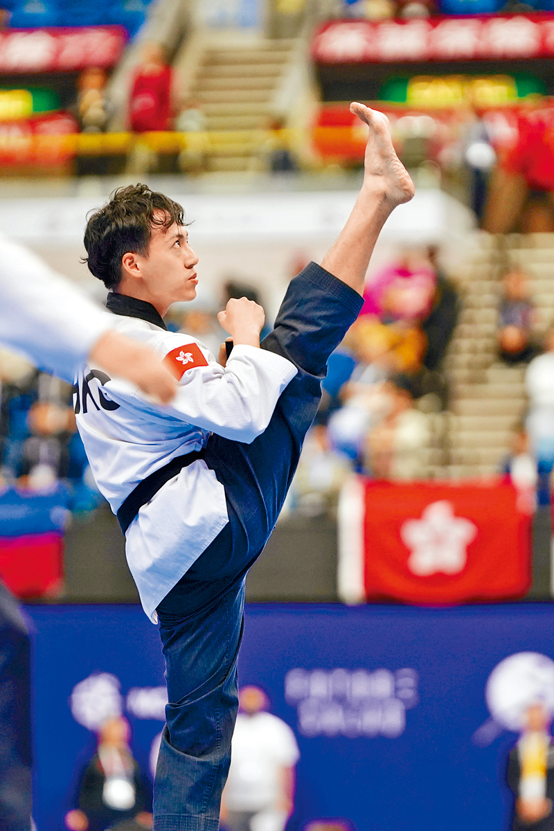 呂靖楠是全日唯一能闖入8強的港將。