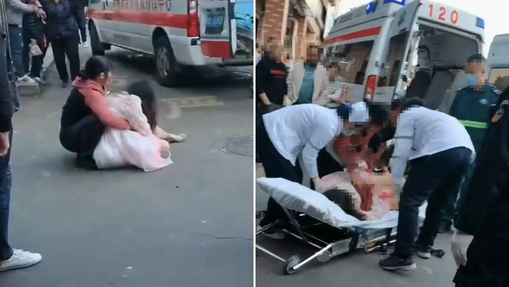 高中女生當街遭捅傷命危,行兇者是男高中生疑為其前男友。