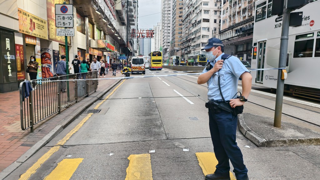 警方封鎖現場調查。資料圖片