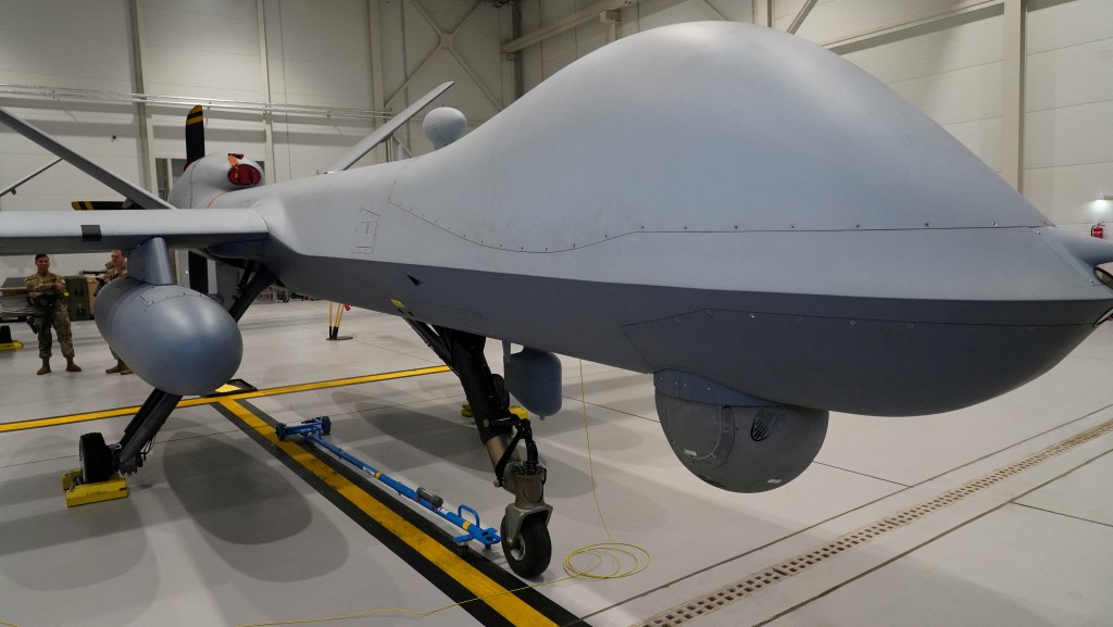MQ-9「死神」無人機。路透社