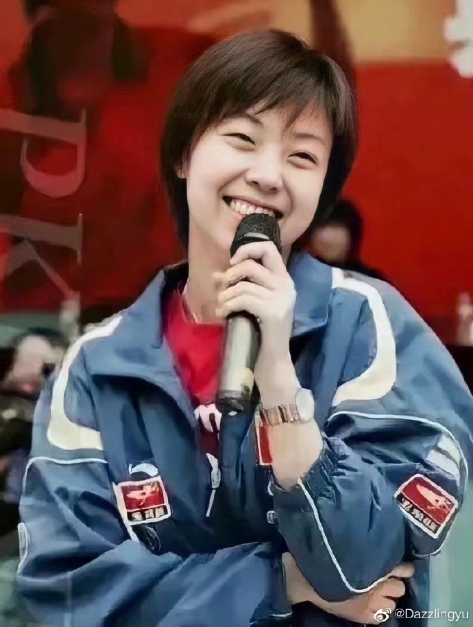 張怡寧是前國家隊乒乓女將。