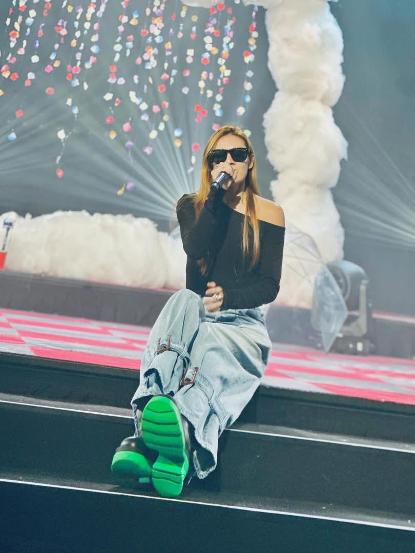 江若琳上載綵排照片。