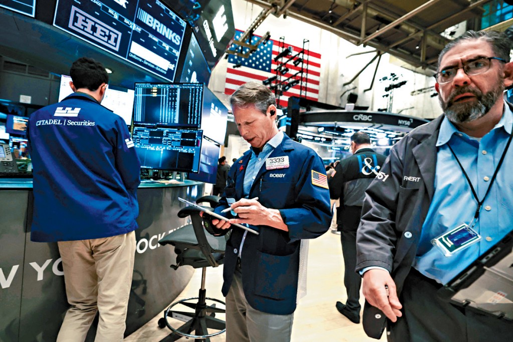 道指上周五收報46558點，跌119點或0.26%。