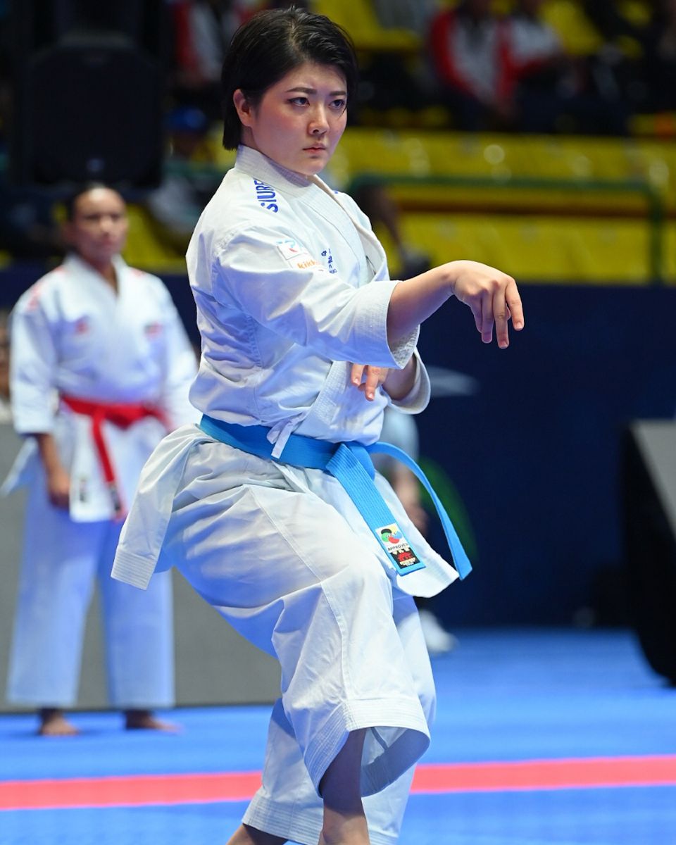 尾野真步再次敗給Grace。WKF FB圖 尾野真步再次敗給Grace。WKF FB圖