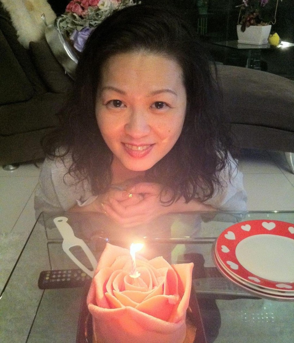 以往黃芷晴都會同媽媽慶祝生日。
