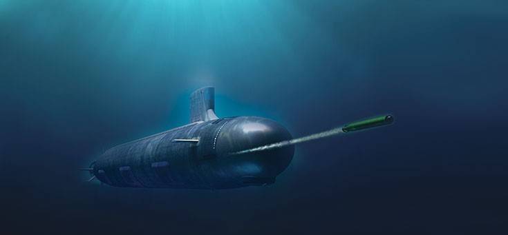 台湾的自制潜艇将会配备美制的Mark 48重型鱼雷。美国雷神官网