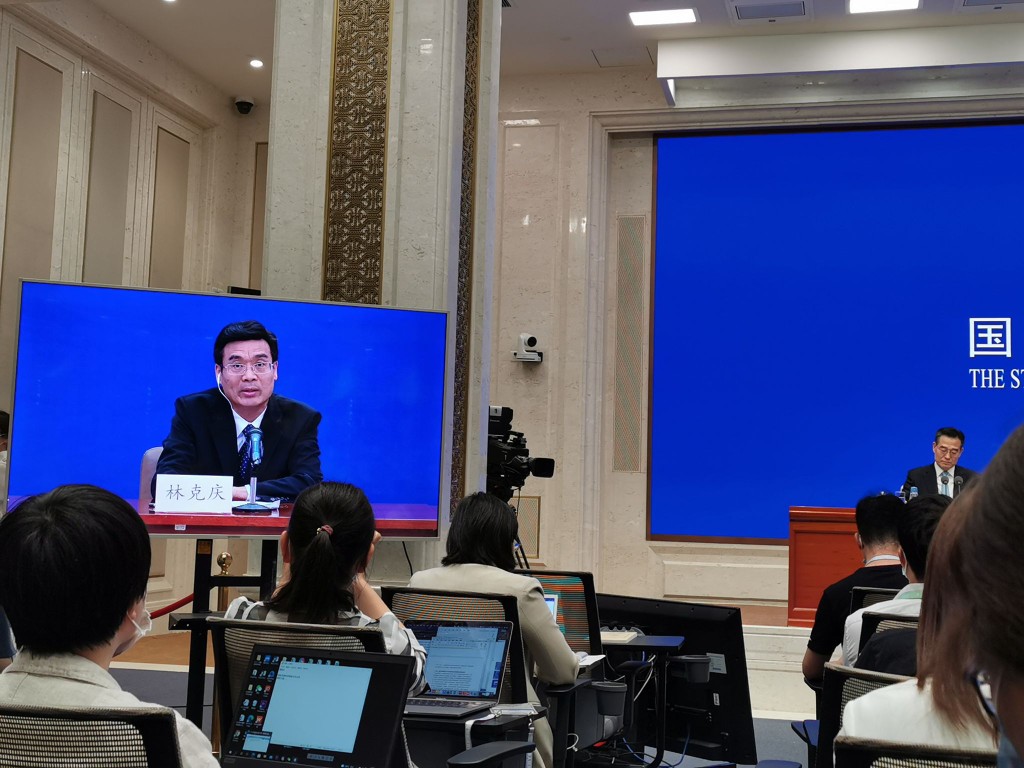 廣東常務副省長林克慶。 張言天攝