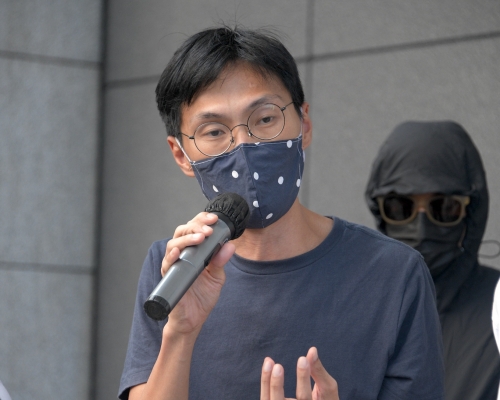 朱凱廸指,部分內地官派律師近日曾聯絡家屬講解案情。資料圖片