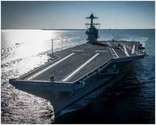 美军“福特号”航母。AP图片
