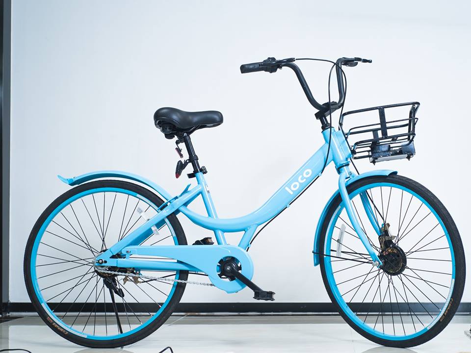 locobike大打价格战，半小时$3，按金$99。locobike网上图片