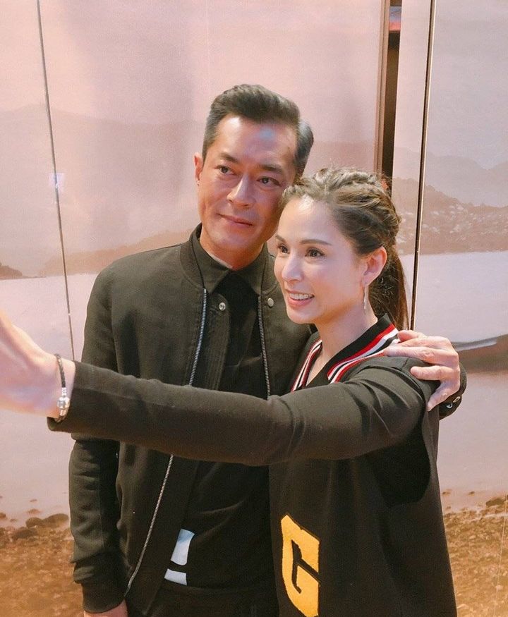 古天樂(左)、李若彤(右)。網圖