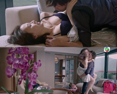 吳家樂抱起Iris玩轉圈圈。