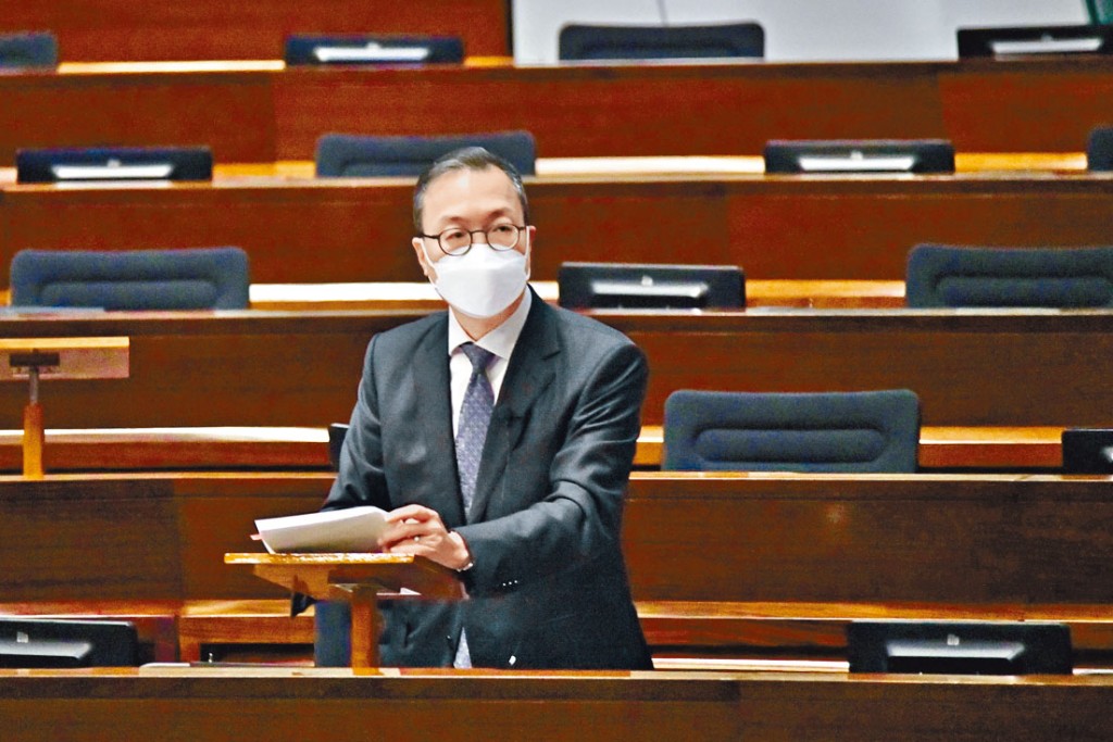 林定國表示，此條例的訂立讓兩地民商事判決互認和執行機制達至「全覆蓋」。