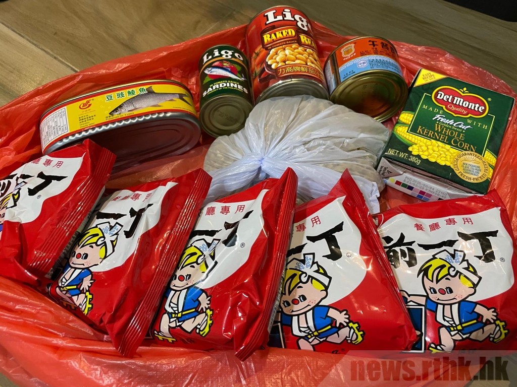 香港電台在新聞網貼出食物照。港台圖片