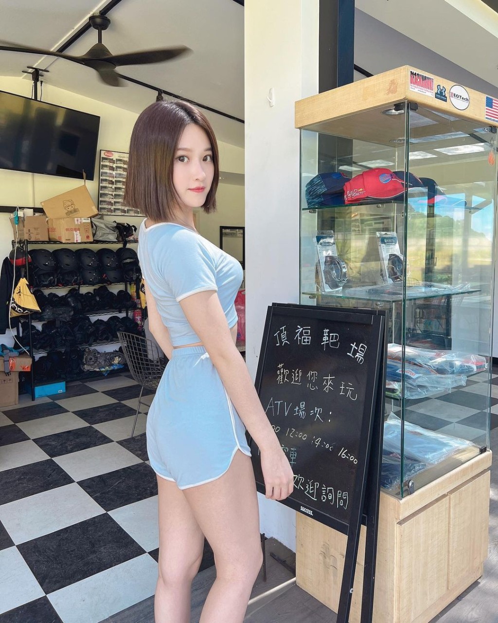 艾瑞絲經常拍片分享台灣美食。
