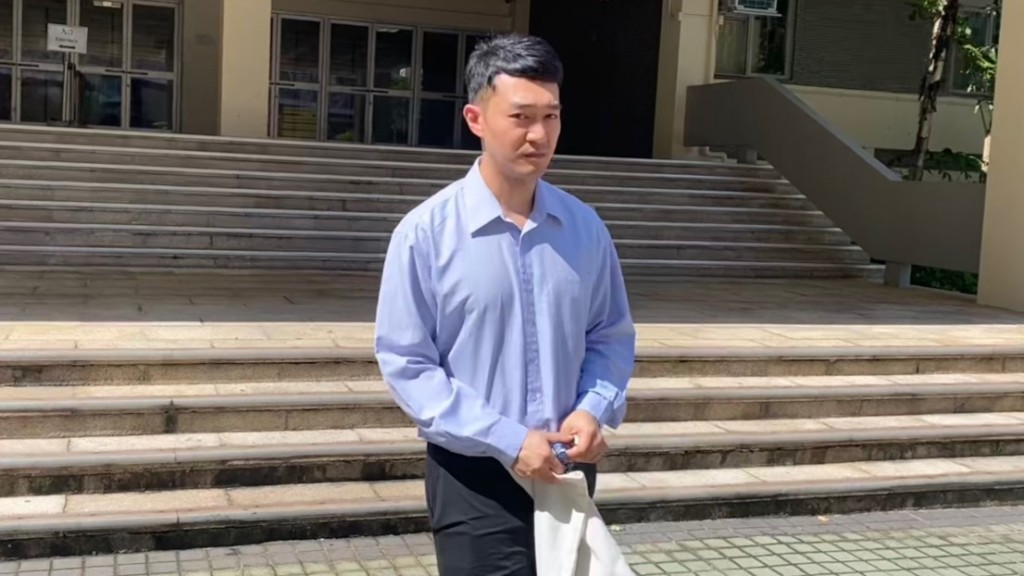 被告陳建瑋(圖)與梁俊羲否認蓄意傷人罪受審。蘇芷榆攝