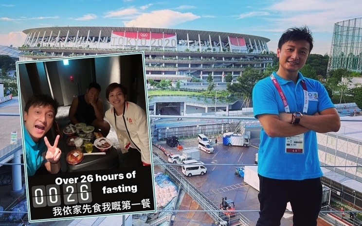 小方採訪東奧期間食無定時。