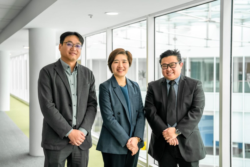 左至右：奥雅纳主任余永辉、董事林雅欣、副董事贺琳。