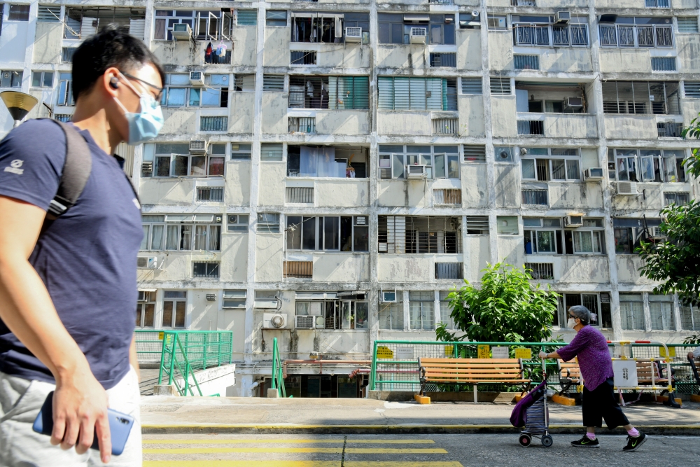 市建局提出的重建大計中，重頭戲之一是把大坑西新邨發展為首置項目。資料圖片