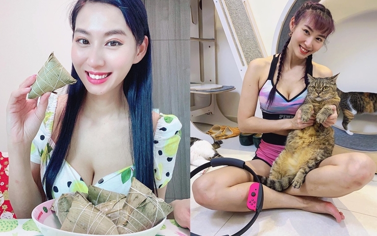 近陣子莊端兒嘗試做直播，上次主題係運動，周六就包糉。