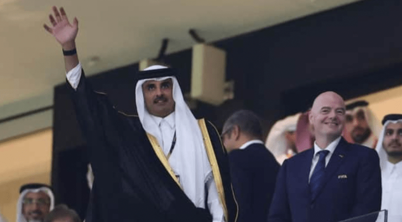 说到卡塔尔财团，不得不提巴黎日耳门球队的主要投资人SheikhTamimbinHamadal-Thani。