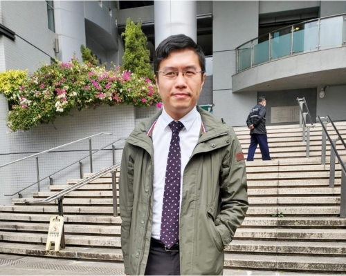 區諾軒早前被判囚10個月。資料圖片