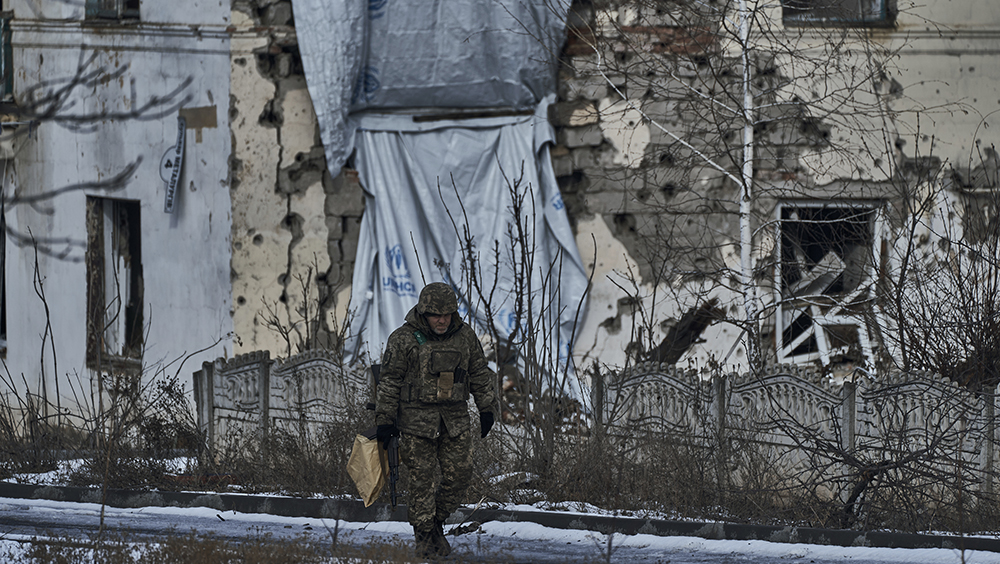 《全球安全倡議概念文件》倡通過談判解決烏克蘭危機。AP