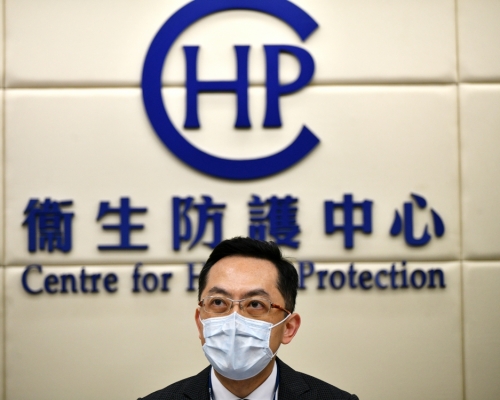 衞生署衞生防護中心總監林文健。資料圖片