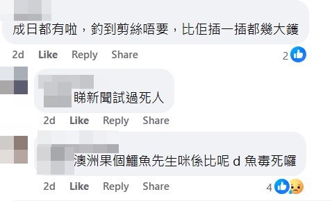 facebook截圖（資料來源：Ken Yu＠facebook筲箕灣西灣河關注組）