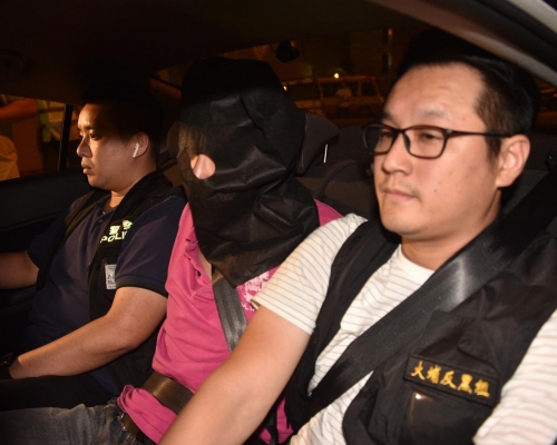 警方周一先後拘捕6名涉案男子。