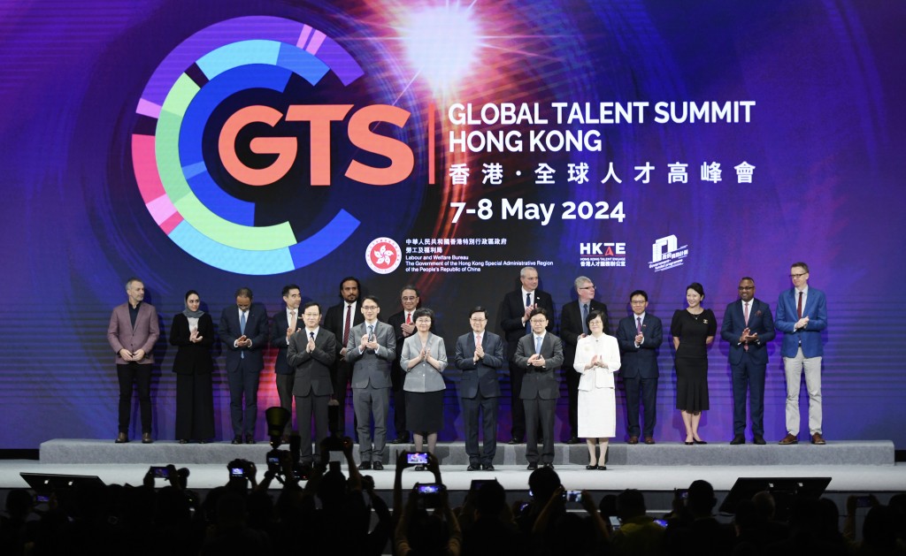 人才辦總監陳海勁表示,去年第一屆全球人才高峰會反應正面。資料圖片 人才辦總監陳海勁表示,去年第一屆全球人才高峰會反應正面。資料圖片