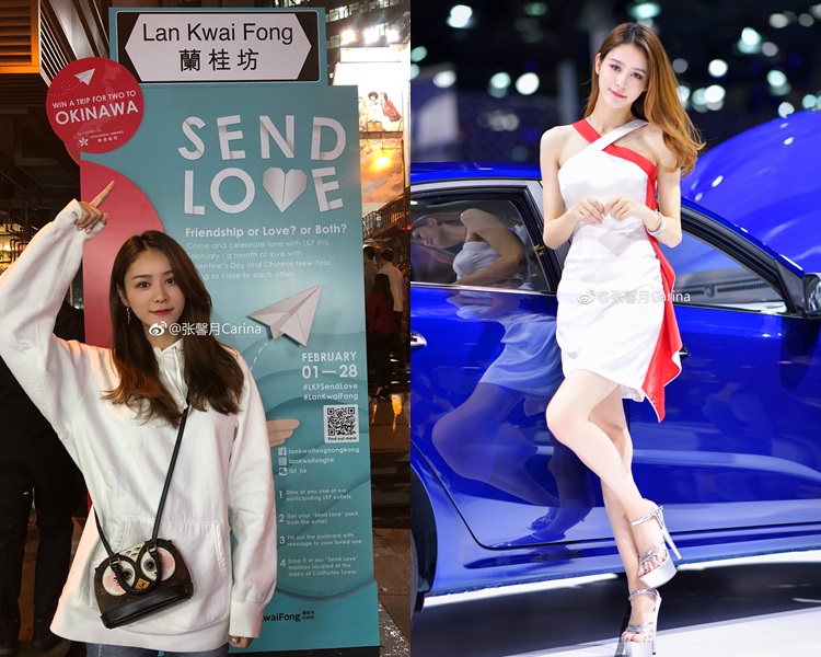 林峯上月回港拍劇，張馨月亦現身香港周圍玩。