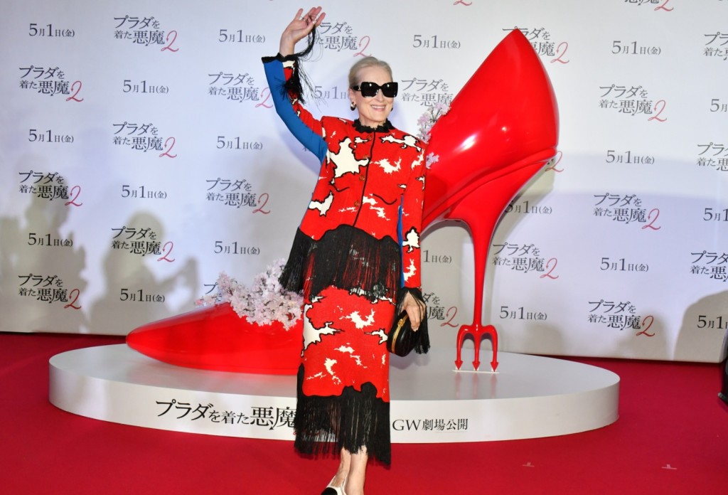 梅麗史翠普寄語︰「希望大家保持好奇心、樂觀。」 梅麗史翠普寄語︰「希望大家保持好奇心、樂觀。」