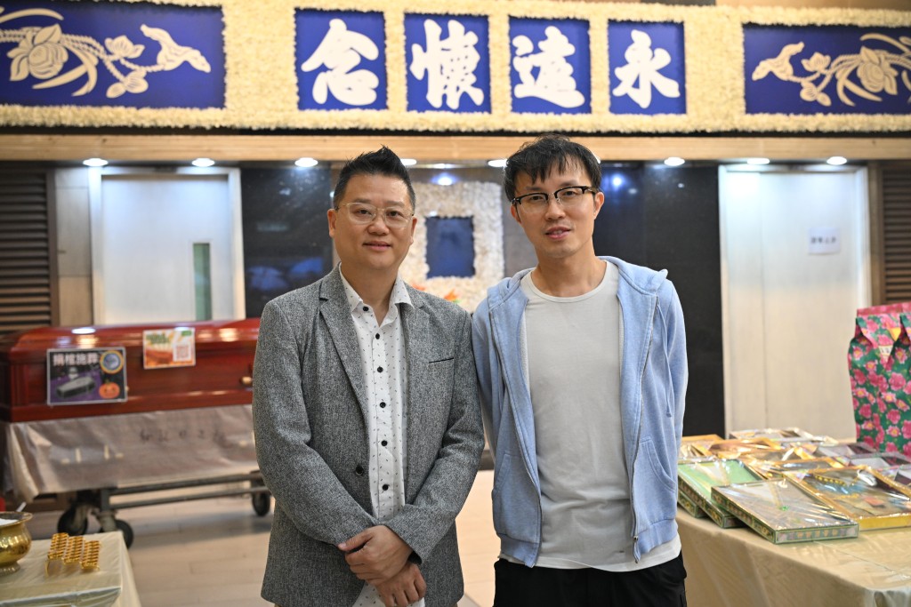 關祖強(左)和甘亮得(右)。 關祖強(左)和甘亮得(右)。