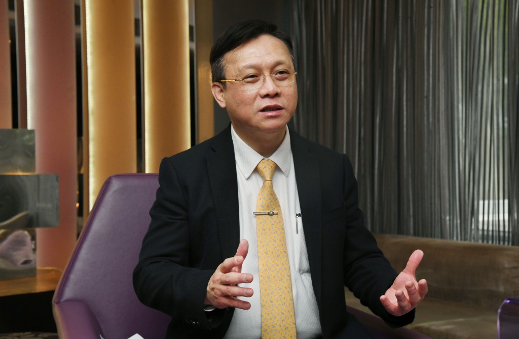 候任立法會議員、酒店集團首席營運總裁陳宗彝。資料圖片