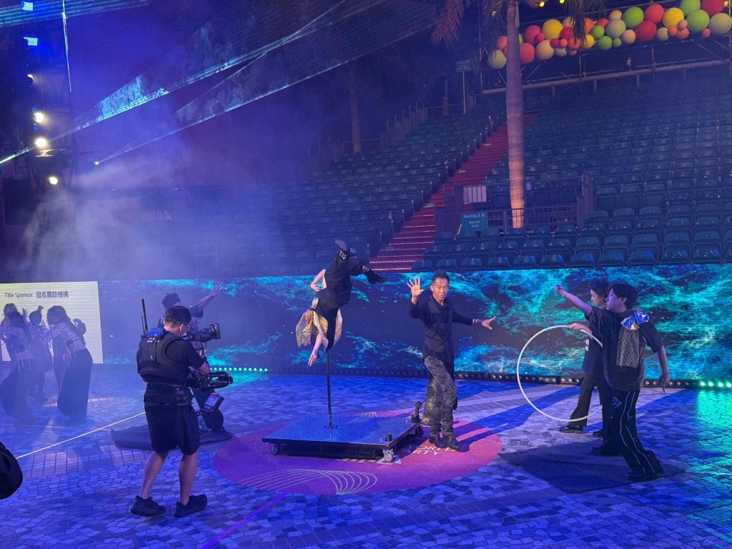 小齐指这次演出令他与徒弟都非常紧张。